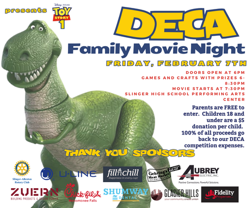 DECA Family Movie Night